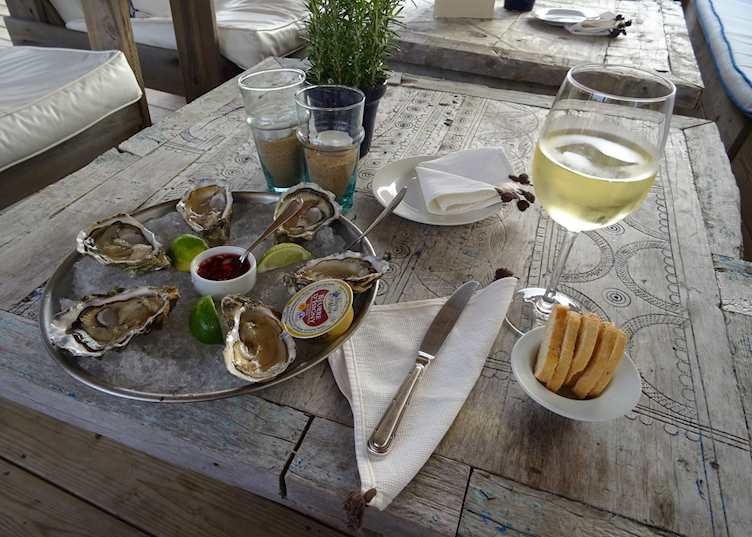 Oyster tasting, Oualidia