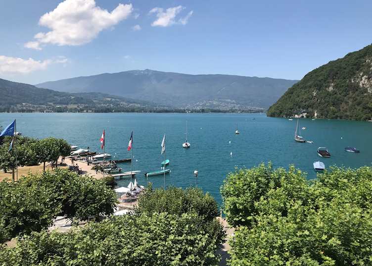 View from L'Abbaye de Talloires