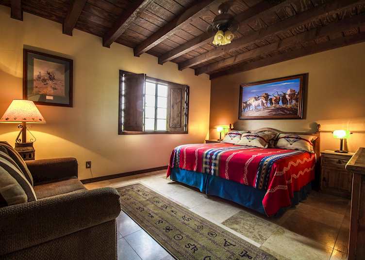 White Stallion Ranch  deluxe suite bedroom