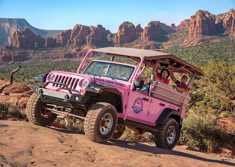 Pink Jeep Broken Arrow