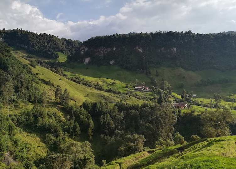 View from Hacienda Termales La Quinta 