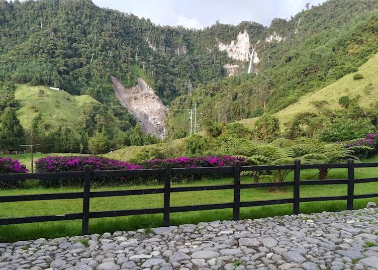 View from Hacienda Termales La Quinta 