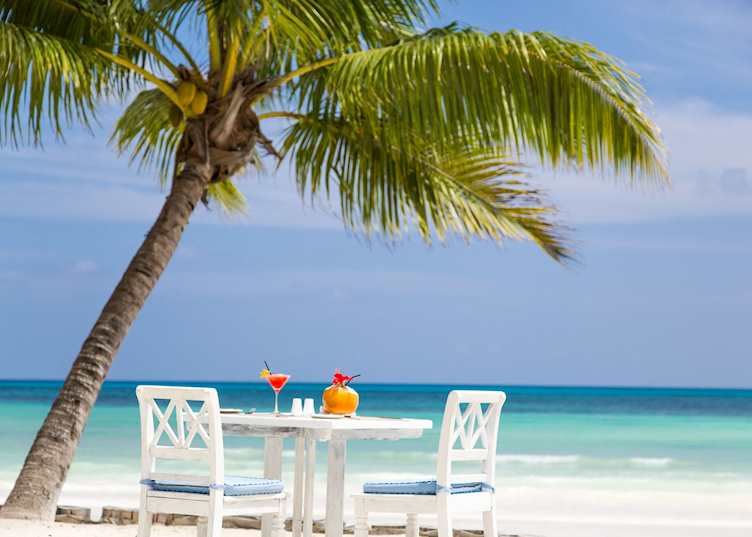 Beach view, Paradise Sun, Praslin