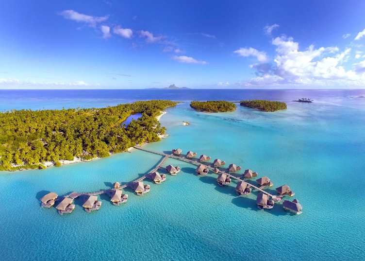 Ariel View, Le Taha'a Island Resort and Spa, Taha'a