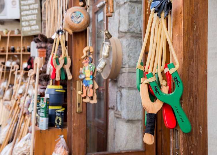 Local shop, Arachova