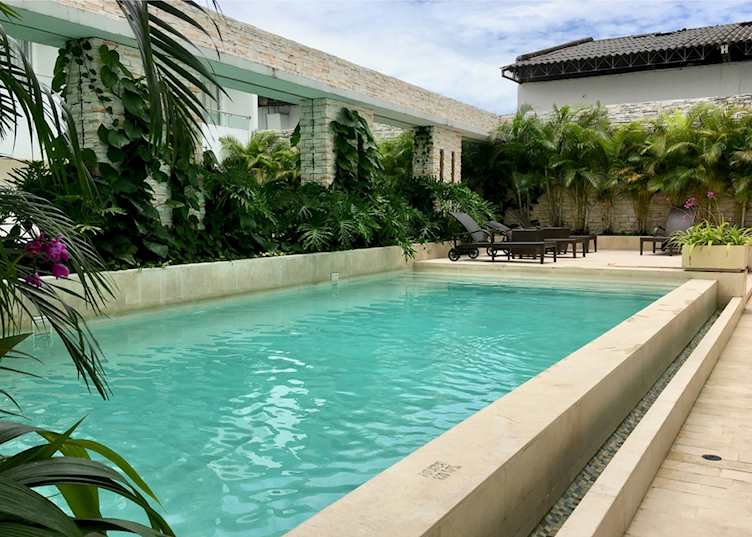 The pool at Hotel Estelar, Yopal
