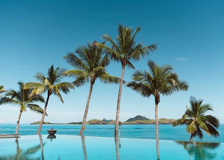 View from pool at Tokoriki