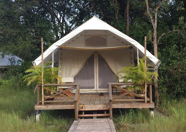 Tent at Cardamom Tented Camp