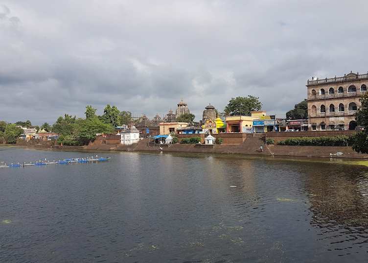 The tank, Bhubaneshwar