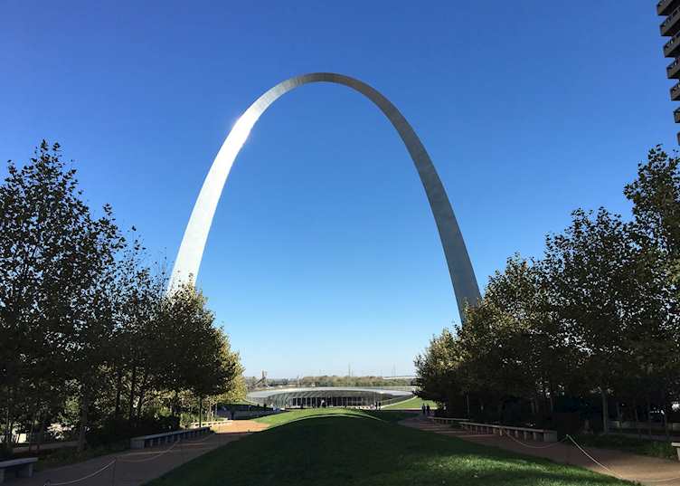 The Gateway Arch in St. Louis
