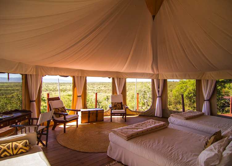 Chui tent at Ol Seki Hemingways Mara