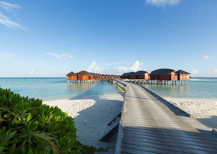 Water Villa Jetty, Anantara Dhigu Maldives Resort