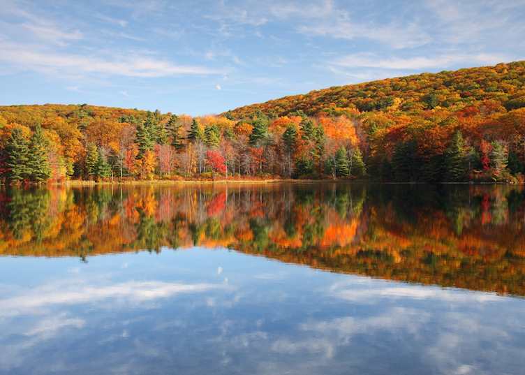 Fall scenery in the Berkshires