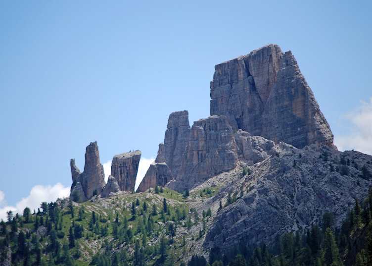 Views of the Cinque Torri, Dolomites