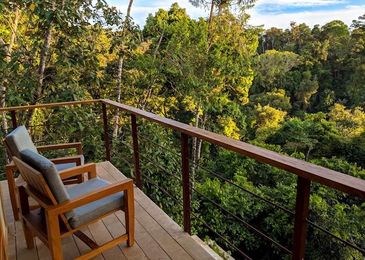 Deluxe Villa balcony, El Remanso Rainforest Wildlife Lodge