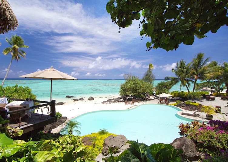 Pool at Pacific Resort Aitutaki