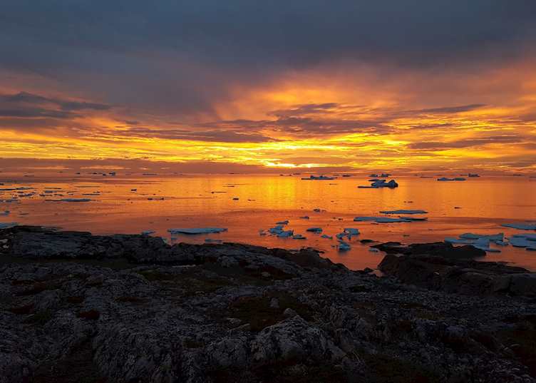 Sunset, Fogo Island Inn, Newfoundland