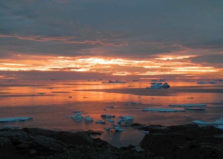 Sunset, Fogo Island Inn, Newfoundland