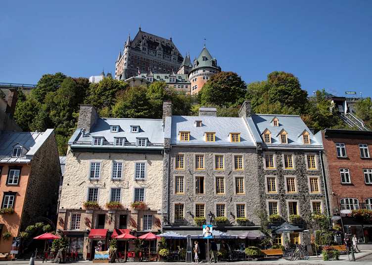 View from low city, Québec City