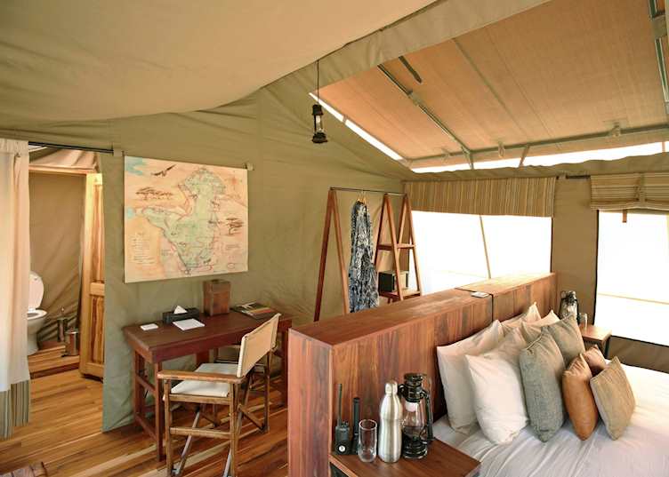 Tent at Olakira