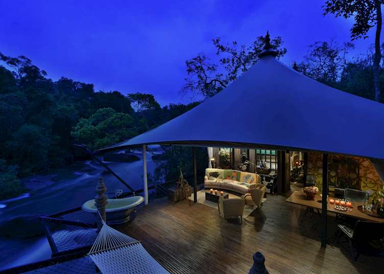 Tented accommodation, Shinta Mani Wild