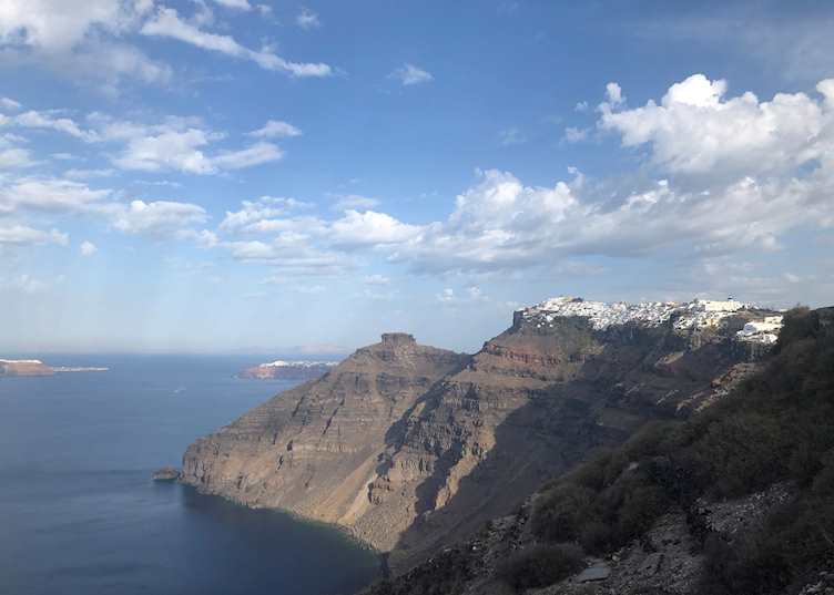 View of Oia, Santorini