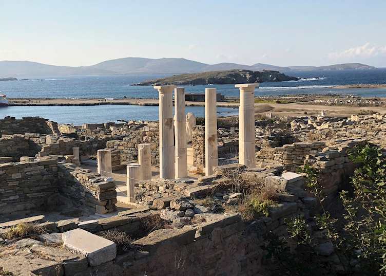 Archaeological remains, Delos