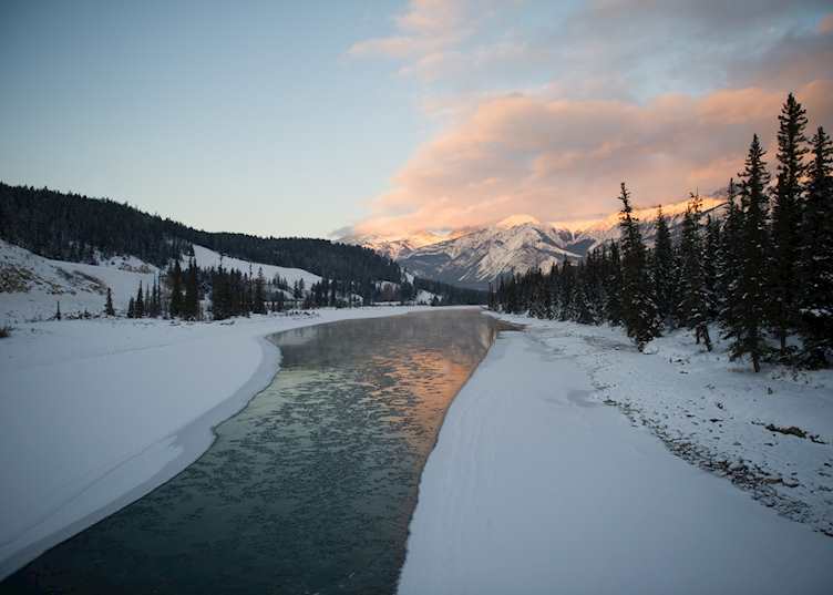 Scenery near Lake Louise