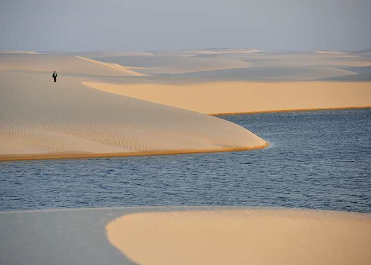 Sand dunes in the Lençóis Maranhenses National Park