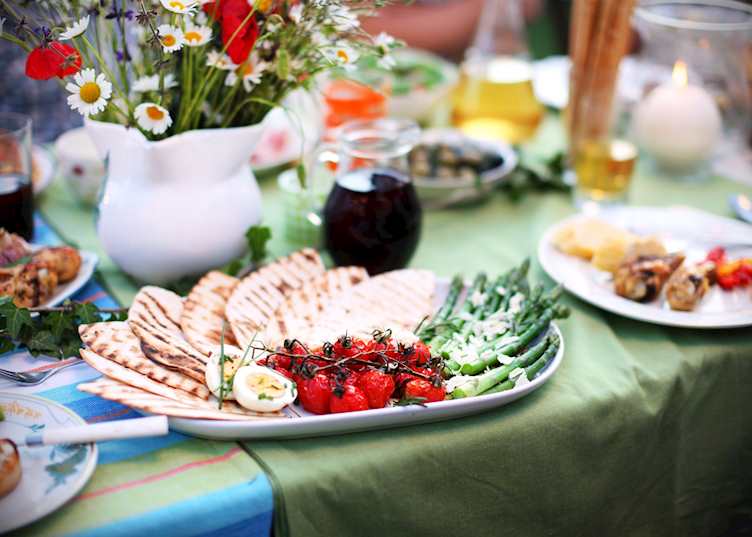 Dinner in a local home, Olympia
