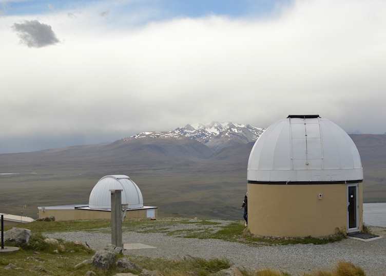 The observatory at the top of Mount John, Lake Tekapo