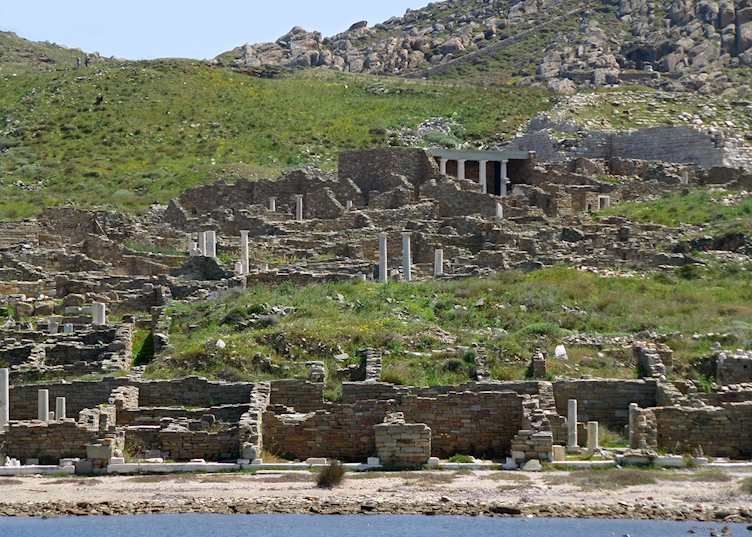 Ruins of the ancient city, Delos