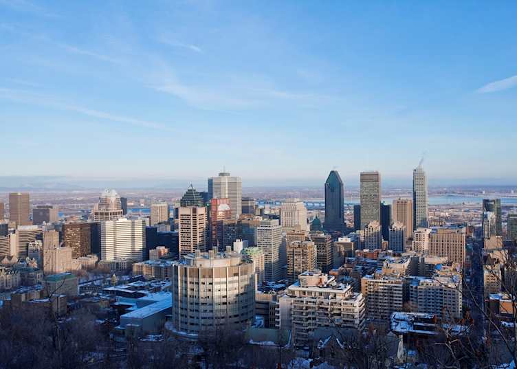 Montréal skyline, Québec