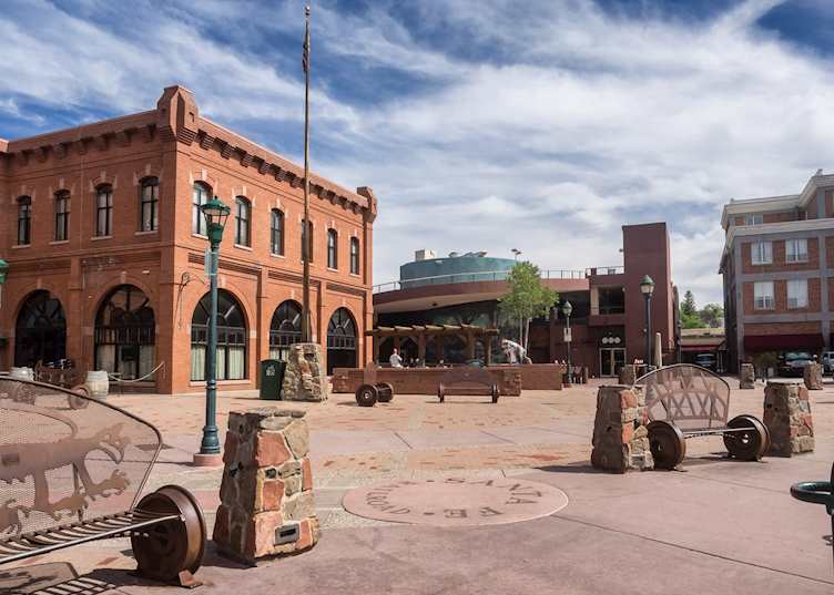 Main square in Flagstaff, Arizona