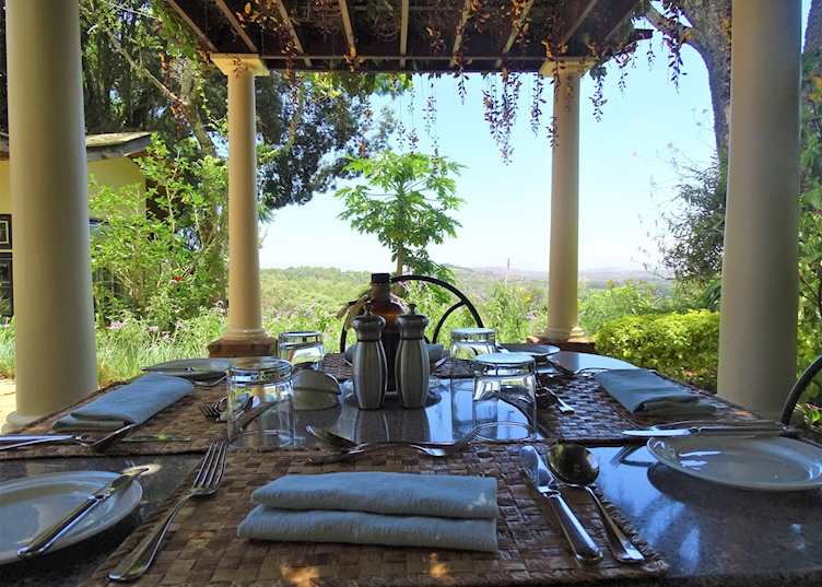 Dining at Gibb's Farm