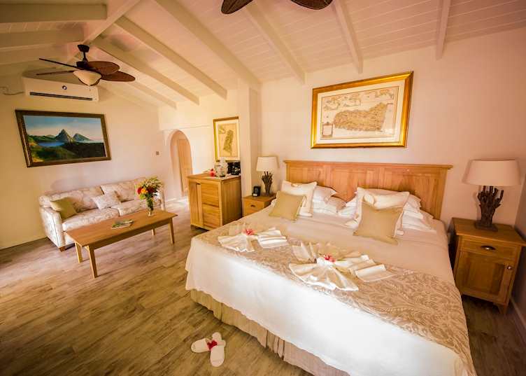 Ocean View Room, East Winds, Saint Lucia
