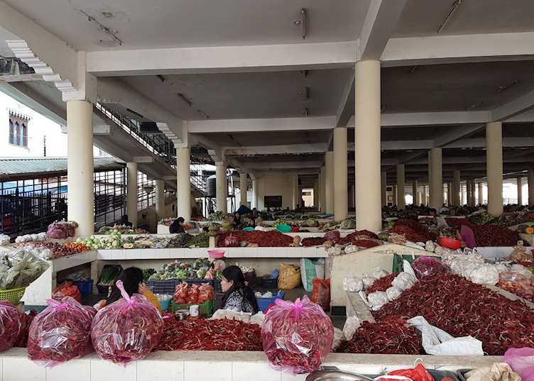 Chillies at the Weekend Market, Thimphu, Bhutan