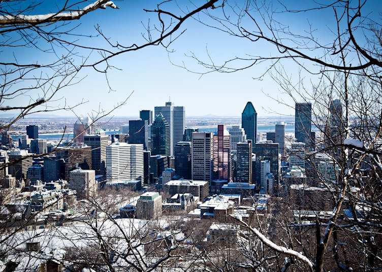 Montréal in winter