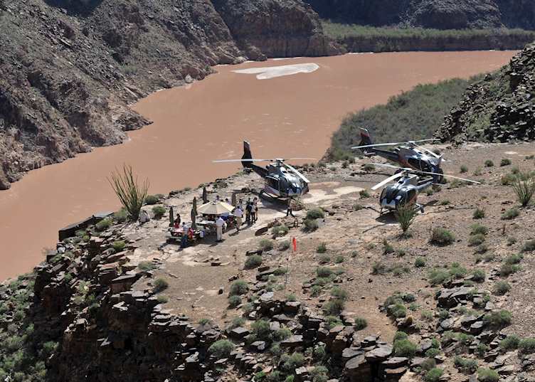 Maverick Helicopters- Landing site