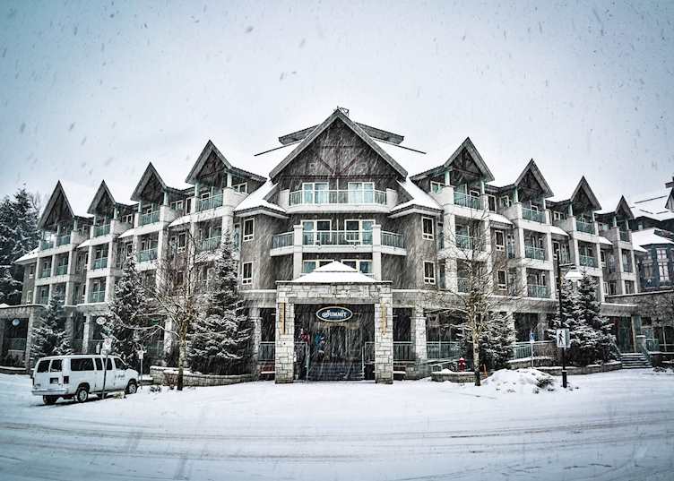 Winter at Summit Lodge, Whistler