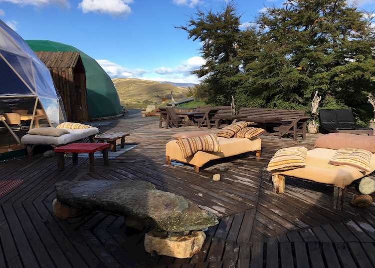 Eco Camp terrace