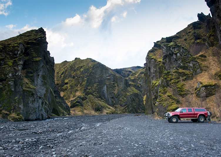 Full day Þórsmörk private superjeep tour