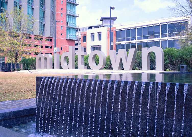 Bagby Park in Midtown, Houston