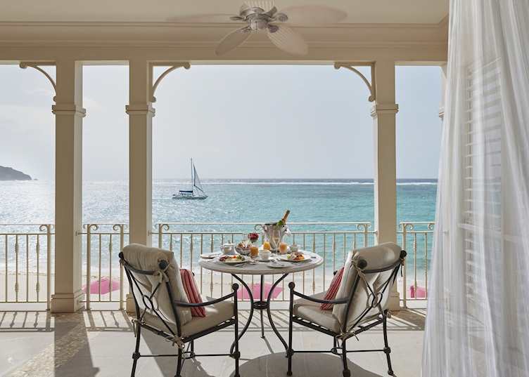 Penthouse terrace at Mandarin Oriental, Canouan