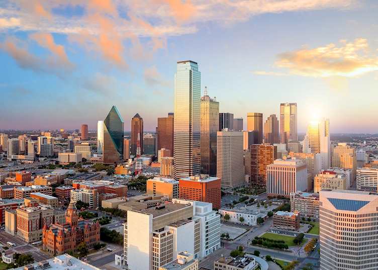 Dallas cityscape, Texas 