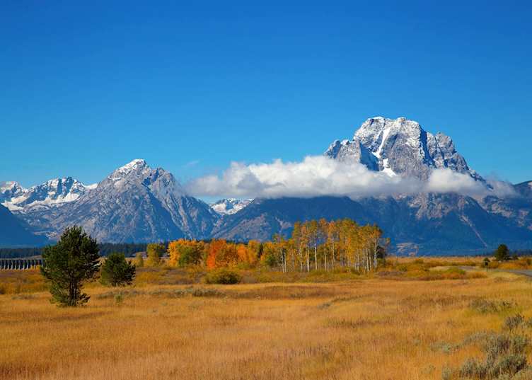 Grand Teton National Park in the fall