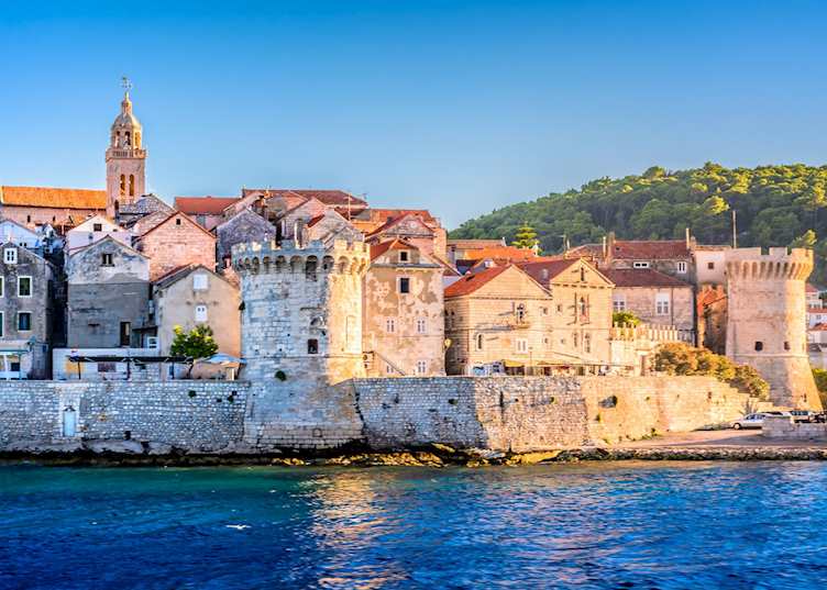 Medieval walls, Korčula