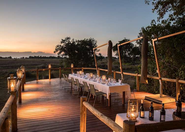 Dinner under the stars at Kanana