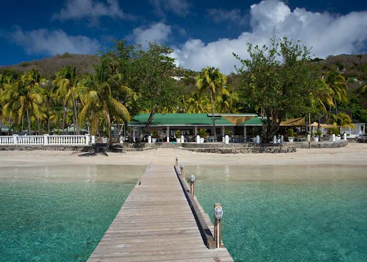 Beach at Bequia Plantation Hotel, Bequia