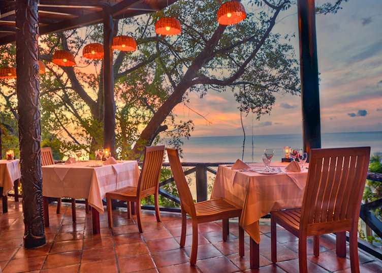Treehouse restaurant, Anse Chastanet, Saint Lucia